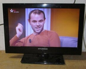 Malá televize 40cm HYUNDAI, 16 palců na 12V, bez zvuku