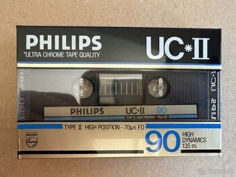 PHILIPS UC-II 90 - MC audio kazeta - ZABALENÁ