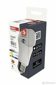 EMOS Chytrá LED žárovka GoSmart A60 E27 9 W (60 W) 806 lm RG - 1
