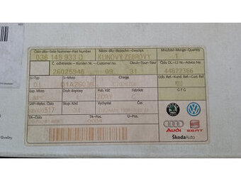 řemen alternátoru Škoda Felicia 1.6 posilovač+kli 036145933Q