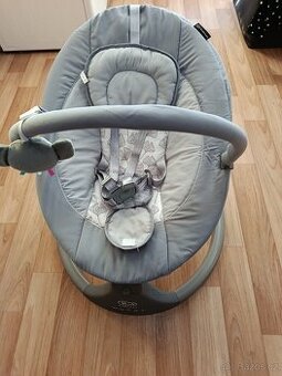 Houpací lehátko Kinderkraft Luli Grey