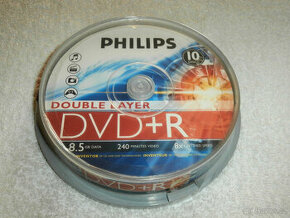 Philips DVD+R Double Layer 8,5 GB, 10x cakebox - 1