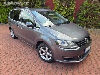 VW Sharan 2.0TDI 125kW,tažné,Webasto,xenon,navi