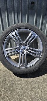 Originál alu kola VW touareg včetně nových pneu
