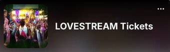 Love Stream, 4 vstupenky