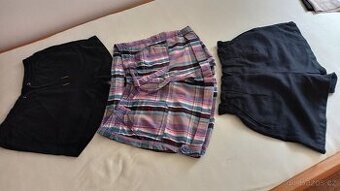 3 x dívčí šortky vel. 36