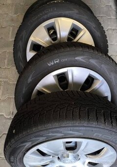 Zimní sada Škoda Karoq, Scala plechové disky s pne195/60 R16