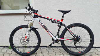 Celoodpružené kolo Cube AMS 100 PRO, Vzduch vidlice, Rám L