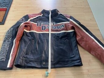 Nová kožená bunda Harley Davidson s visačkami