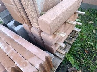 Palisády CS beton Vera, barva Javor