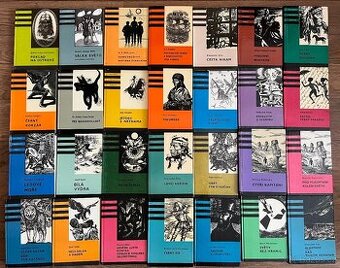 28x KNIHY ODVAHY A DOBRODRUŽSTVÍ