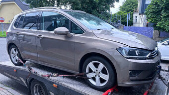 Vůz na náhradní díly VW Golf 7 Sportsvan 2015 CRLB QSD LC1Z