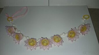 Retro chrastítko na kočárek - Zvonky