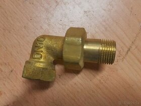 3/8 mosazné šroubení roh