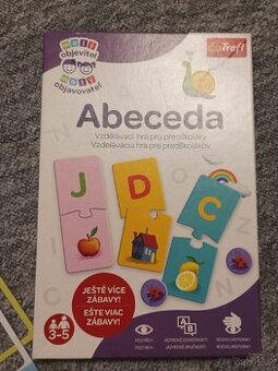 Trefl vzdělávací hra Abeceda, 4+