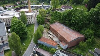 Prodej skladového areálu 5.557 m3 v Liberci – Kateřinkách.