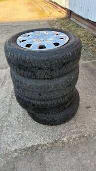 Zimní pneu s 195/65 r15 s koly z VW Caddy