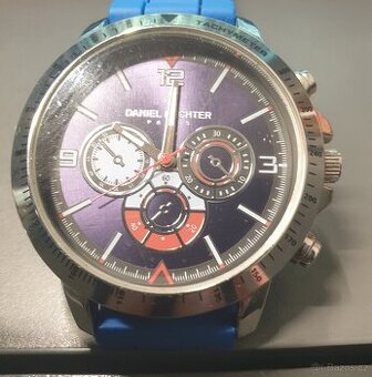 Nové hodinky DANIEL HECHTER QWARTZ _ NOVÁ BATERIE