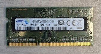 4GB SO-DIMM DDR3L 1600MHz Samsung M471B5173QH0-YK0