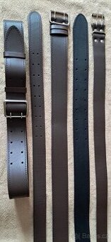 Kožený opasek, šířka 4 nebo 5cm  KVAKITA