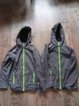 Softshellové bundy vel. 134/140