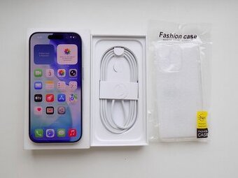  APPLE iPhone 16 Pro 128GB Bílý Titan-ZÁRUKA - TOP STAV