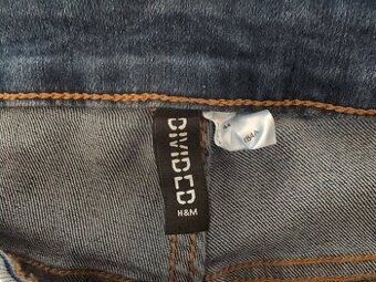 elastické džíny zn. HM - 44-46