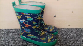 Gumáky s dinosaury - velikost 27