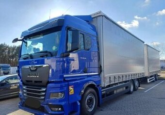 MAN TGX 26.510 - 6x2 - Průjezdná souprava