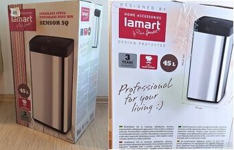 bezdotykový odpadkový koš  45l