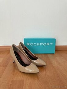 Nové béžové kožené lodičky Rockport vel. 37,5