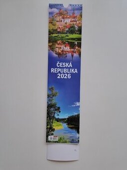 nový, nástěnný měsíční diář 2026