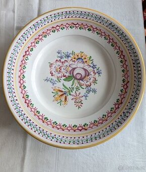 talíř ručně malovaný Keralit