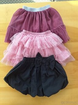 Dívčí sukně set 4-5 let