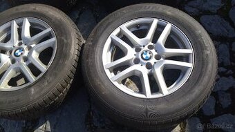 ORIGINÁL al kola 17 5x120 na BMW X5 +  pneu
