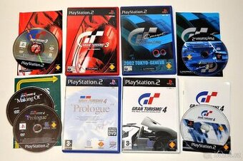 Hry pre Playstation 2 Gran Turismo, Crash, Call of Duty....