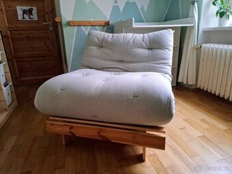 Rozkládací pohovka postel včetně matrace futon Nejfuton Root