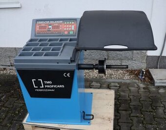 Vyvažovačka kol poloautomatická s brzdou