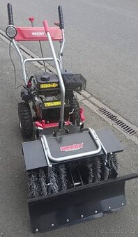 Motorový rotační kartáč HECHT 8616 SE s radlicí