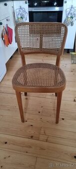 3 židle thonet - v pěkném nepoškozeném stavu