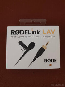 Klopový mikrofon - RODELink LAV(nový)