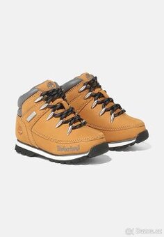 TIMBERLAND EURO SPRINT MID - Dětské boty - wheat