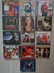 CD alba různí (O-Zone, J.Lopez,Nelly,J.Timberlake,...)