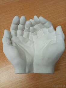 Sádrové ruce - 1