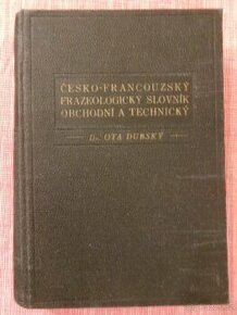 Česko-francouzský frazeologický slovník obchodní a