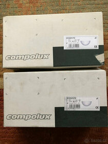 2ks nástěnné svítidlo Compolux 912221/72, 60W, E27, IP20