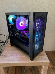 Herní PC - RTX 3070, Ryzen 7 5700x, M2 SSD, Corsair