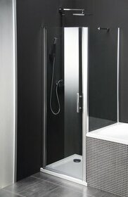Sprchový kout Sanswiss 90 cm s přisazením k vaně