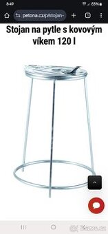 Stojan na pytle s víkem 120l