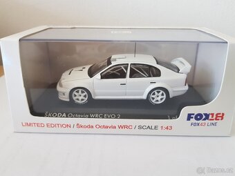 1:43 Rally Octavia Wrc Plain body - 1